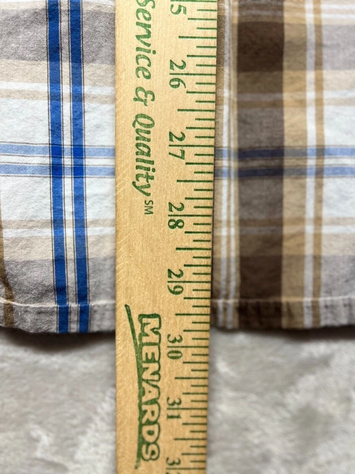 Urban Pipeline Button-Up Shirt Men's Size 2XL Brown Short Sleeve Spread Collared - Image 4 of 4