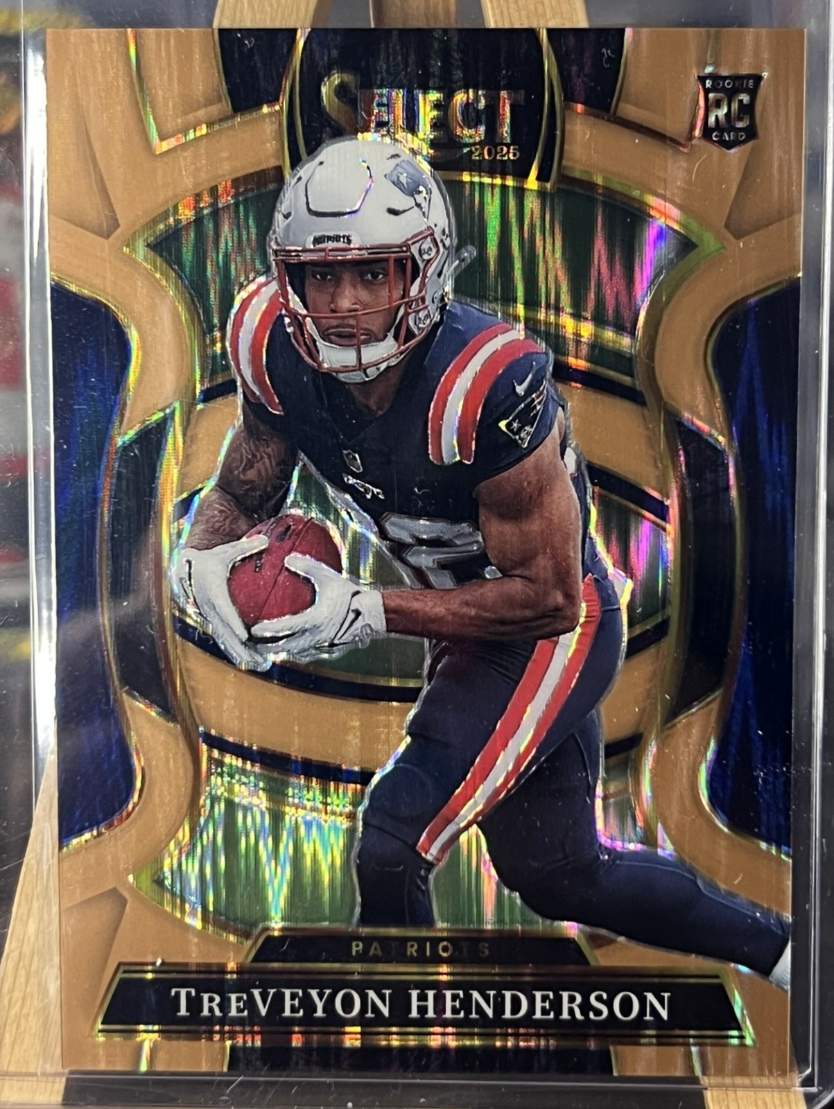 2025 Panini Select -  TreVeyon Henderson RC #78 Copper Shock Prizm /899