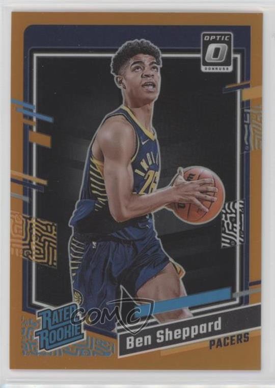 2023 Panini Donruss Optic Rated Rookie Orange Prizm /199 Ben Sheppard #221 0x8h