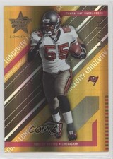 2004 Leaf Rookies & Stars Longevity Gold 134/150 Derrick Brooks #86 HOF 2k3