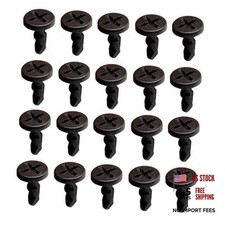 20pcs Trim Panel Screw Clips for Porsche Cayenne 2003-2006 2008-2010 Engine
