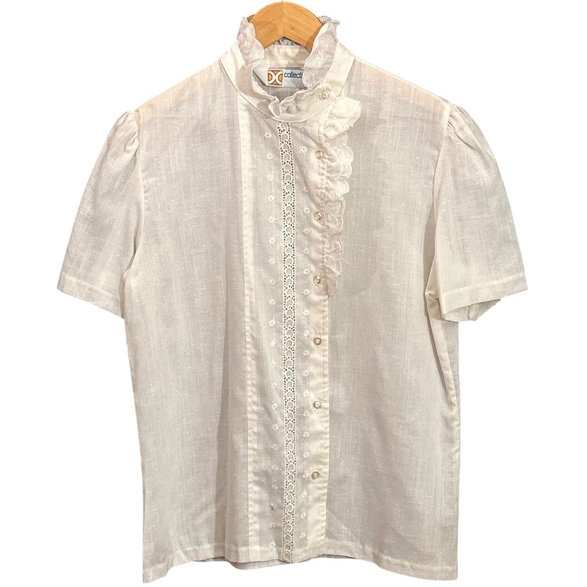 Lace Vintage Tops for Women for sale | eBay