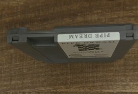 Pipe Dream Nintendo NES Game Cartridge 1990 Bullet-Proof Software Puzzle 