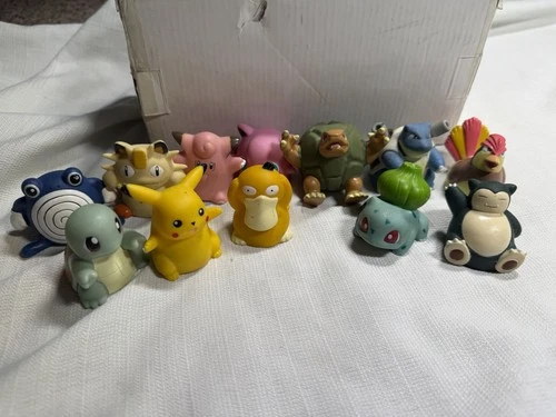 Vintage Nintendo Pokemon Sliders OddzOn Roller Ball Figures 1999/2000 (12)