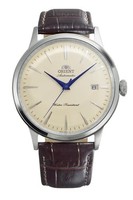 Orient Bambino RN-AC0033Y Automatik Herrenuhr Elfenbein Zifferblatt Japan...