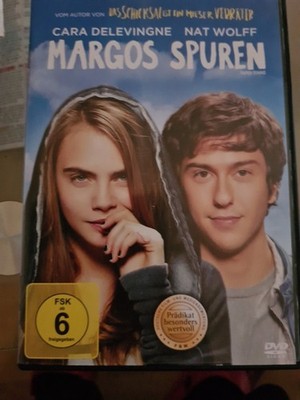 DVD - Margos Spuren - m. Cara Delevingne & Nat Wolff - Spannend-Abenteuer-Liebe