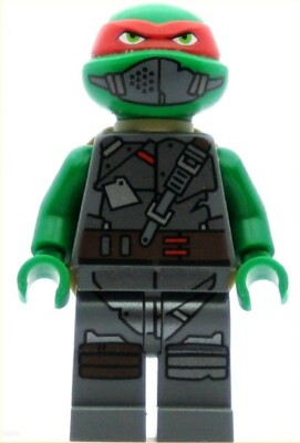 LEGO Teenage Mutant Ninja Turtles Minifigure Raphael with Armor (Genuine) 
