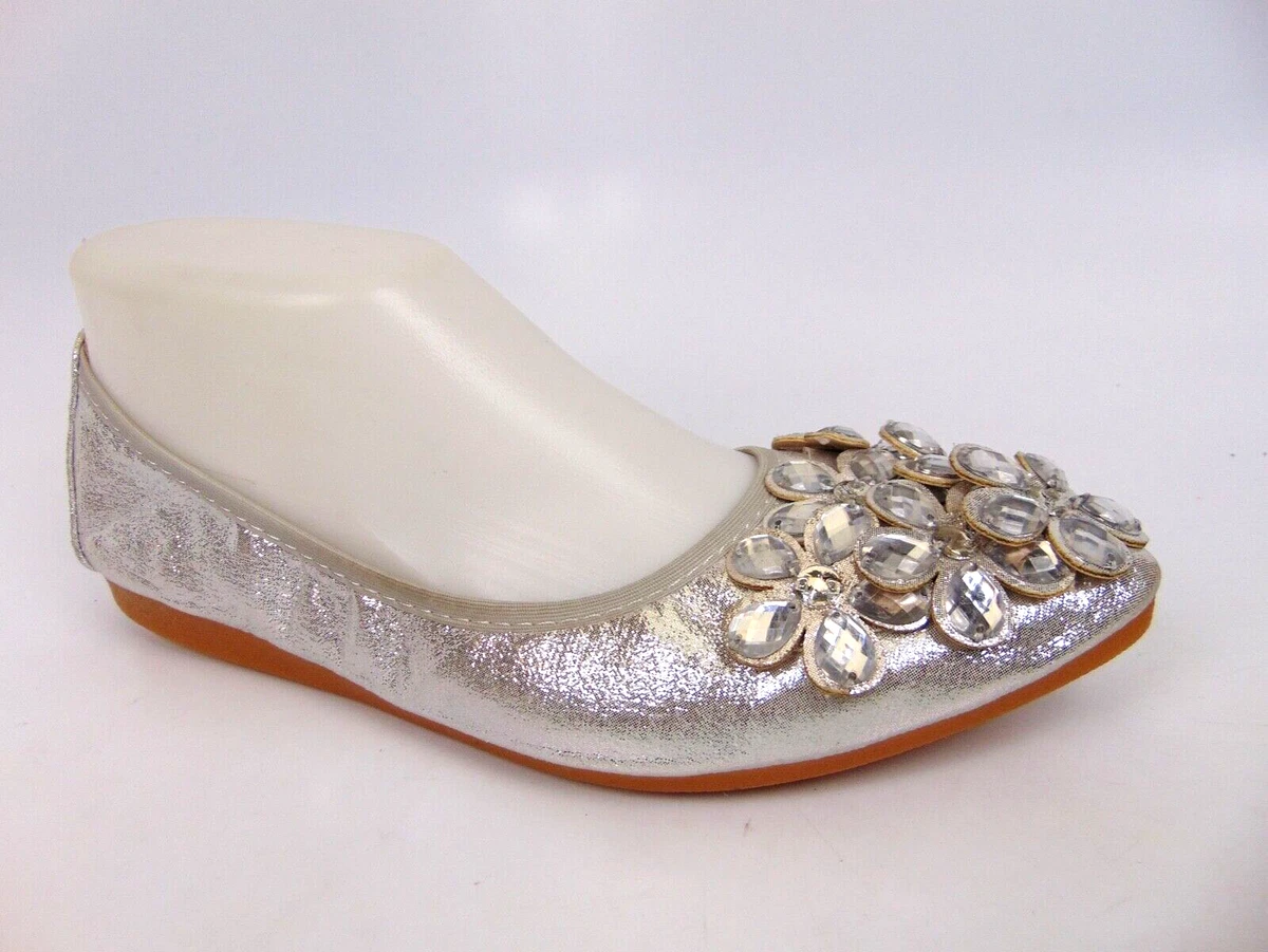 Sequin ballet flats sale