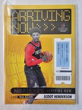 2023-24 NBA Hoops Scoot Henderson Rookie Arriving Now #4