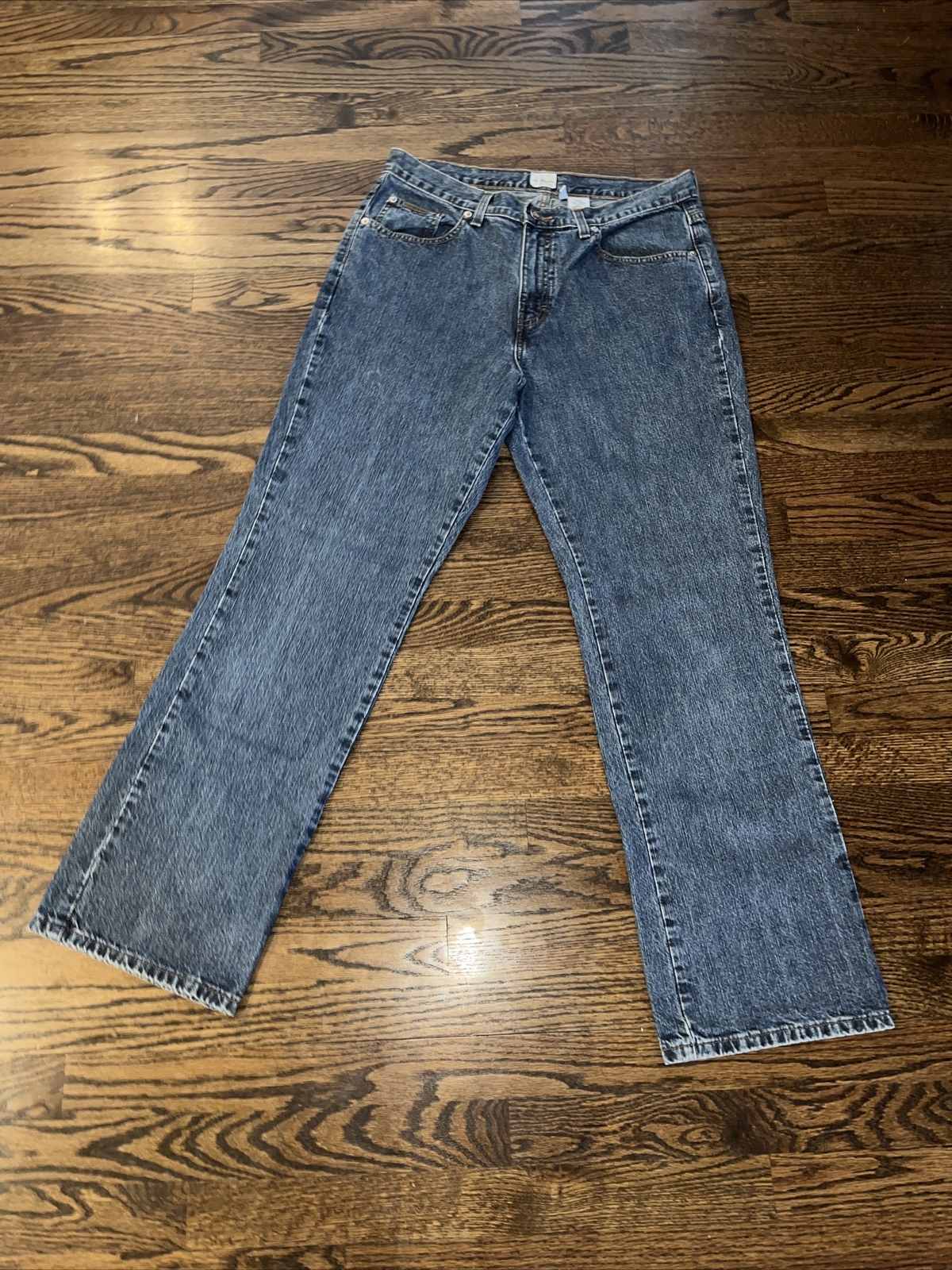 Calvin Klein Jeans Womens Size 12 Bootcut  Double Stone Waist 32 - View 3