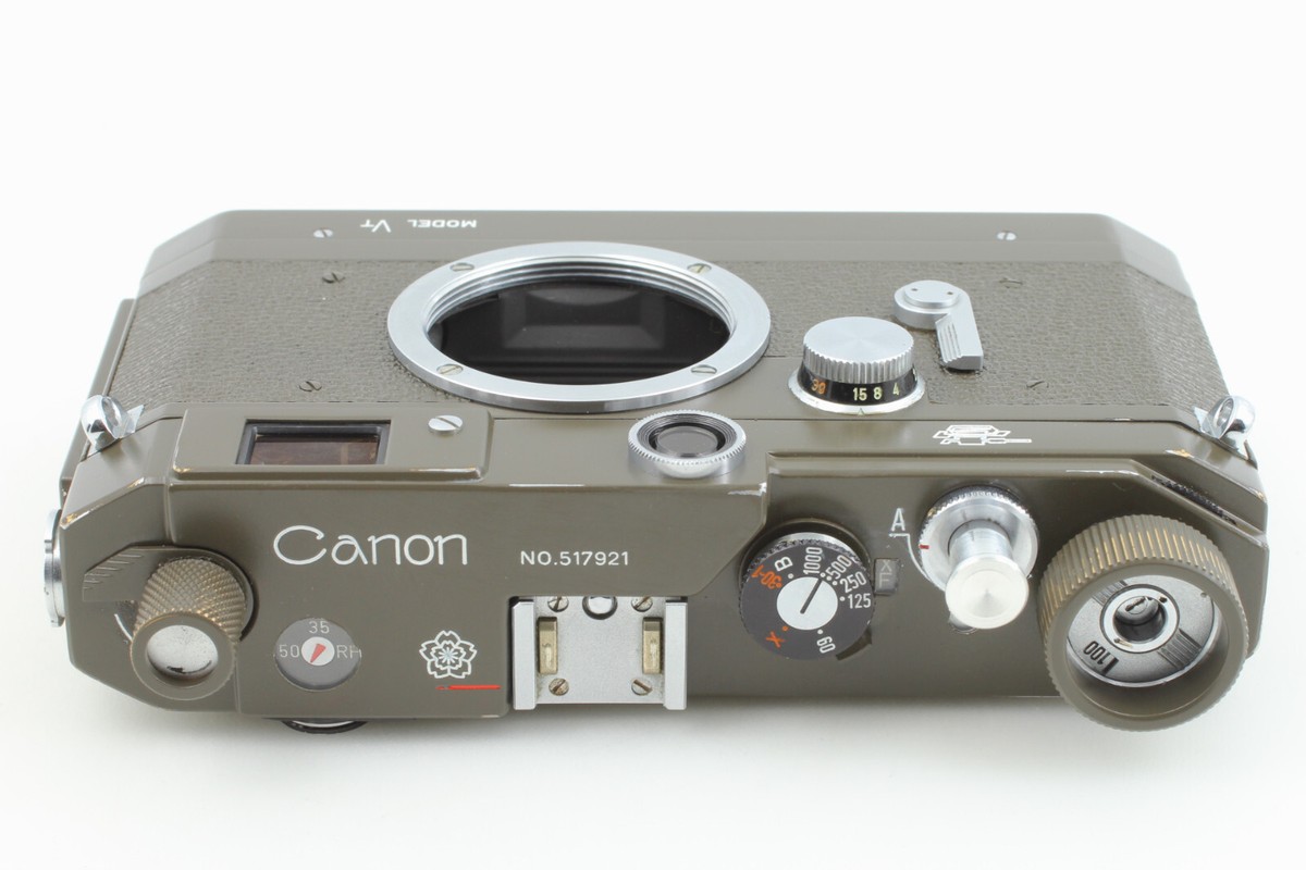 RARE [Near MINT] Canon VT Rangefinder Film Camera Olive JGSDF Ver