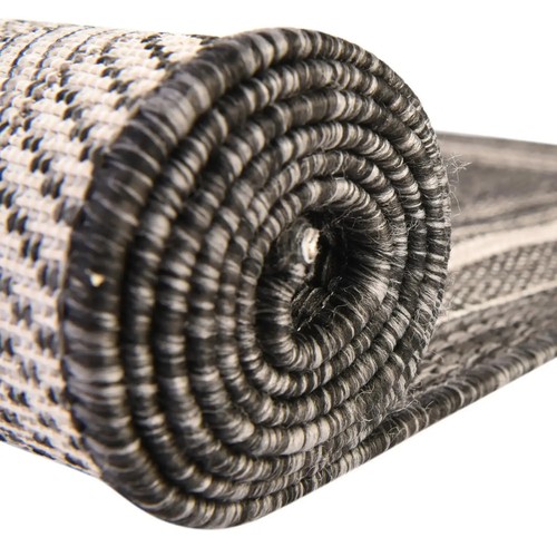 Decor Deals Indoor Outdoor Bordered Modern Area Rug - Bild 16 von 47