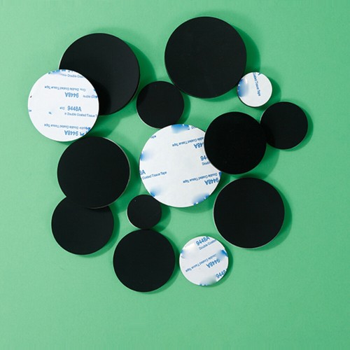 Black Rubber Feet Small&Large Silicone Selfadhesicve Stick On Pads Various Sizes - Picture 9 of 12