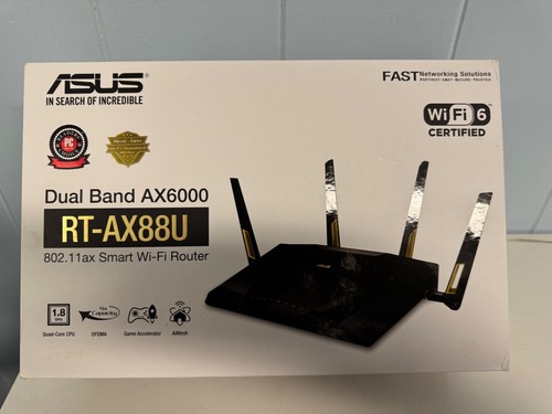 ASUS RT-AX88U Dual Band AX6000 802.11ax Smart Wifi Router
