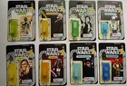 FIRST 21  PALITOY VINTAGE STAR WARS RESTORATION KITS WITH SELF ADHESIVE BLISTERS