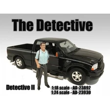 "THE DETECTIVE #2" FIGURE FOR 1:18 SCALE MODELS BY AMERICAN DIORAMA 23892