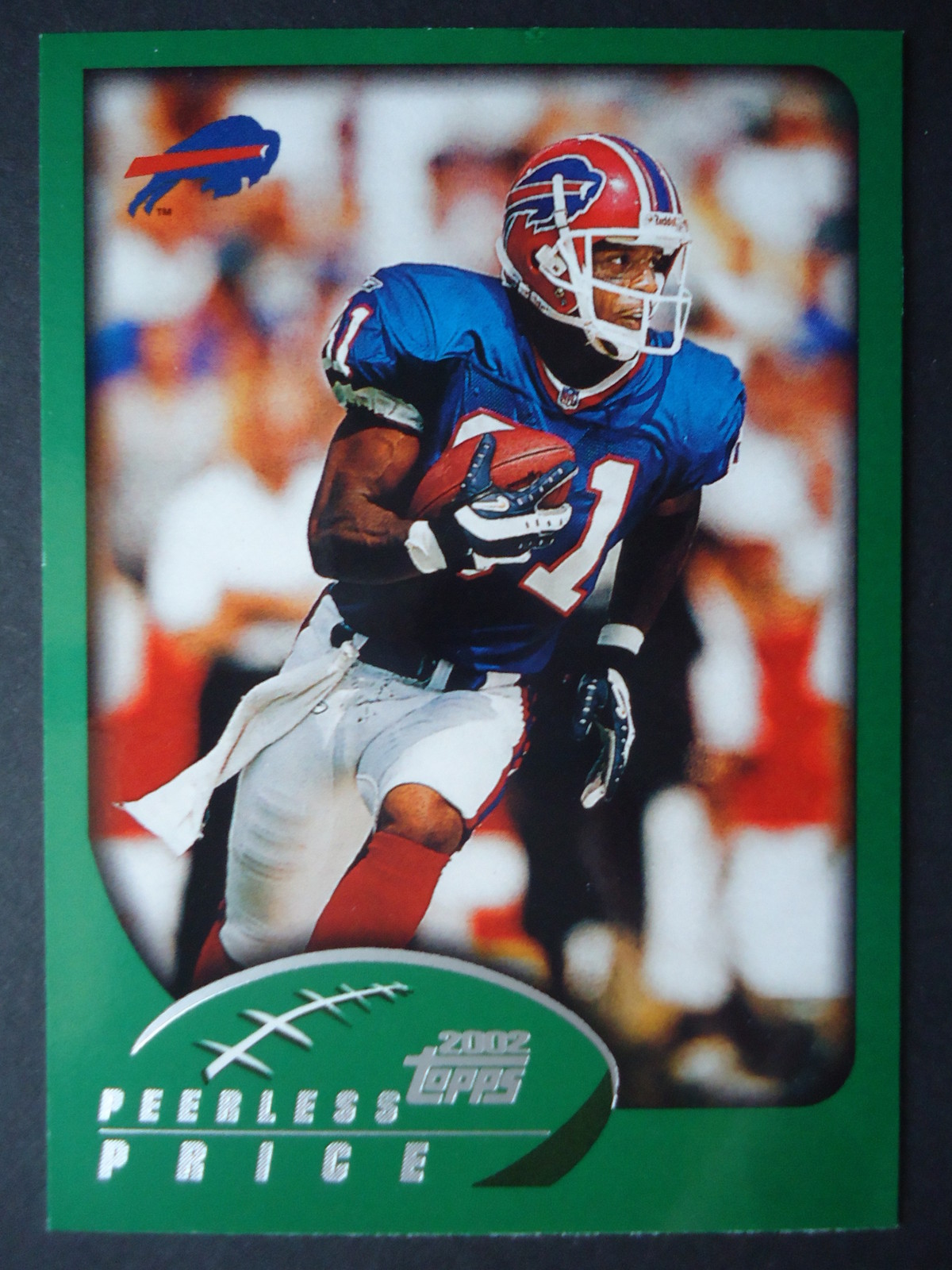 NFL 208 Peerless Price Buffalo Bills Topps 2002