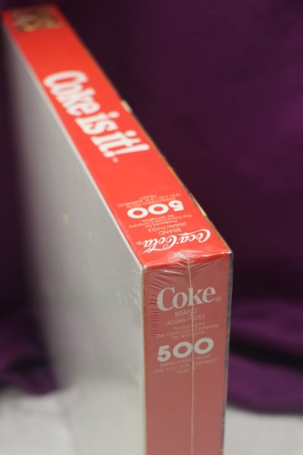 Vintage Hallmark Coca Cola 500 Piece Puzzle NEW SEALED - Picture 5 of 11