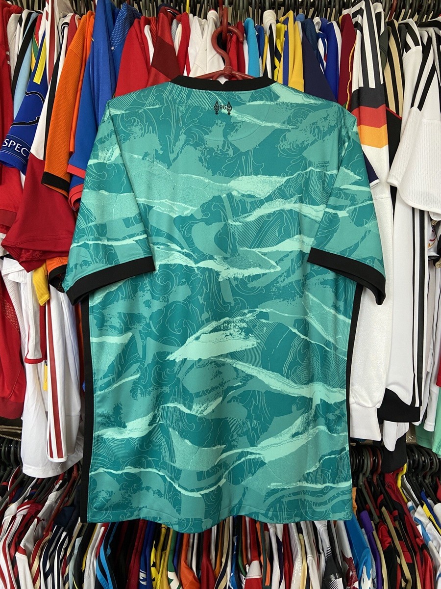 LIVERPOOL 2020 2021 AWAY FOOTBALL SHIRT SOCCER JERSEY NIKE CZ2635
