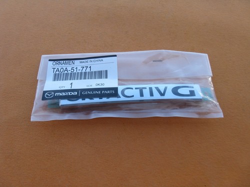 20 21 22 23 MAZDA CX9 CX-9 SKYACTIV G REAR GATE EMBLEM LOGO BADGE SIGN A44233