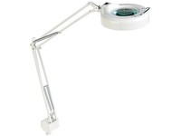 Ledu L745wt Clamp-on Fluorescent Swing Arm Magnifier Lamp, 5 Lens, 38-1/2 Reac on sale Ledu L745wt Clamp-on Fluorescent Swing Arm Magnifier Lamp, 5 Lens, 38-1/2 Reac on sale