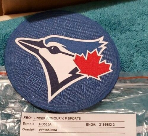 Under Armour MLB Toronto Blue Jays 4" runder blauer Aufnäher Stck 6 - Bild 3 von 3