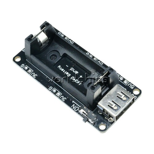 ESP32 Micro USB 5V 16340/18650 lithium Battery Shield Holder Mobile Power Module - Picture 19 of 41