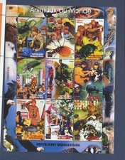 MADAGASCAR MALAGASY  - MNH S/S -  Insects, Boy Scouts - --b