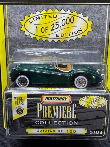 Matchbox Premiere Jaguar XK-120 Diecast Limited Edition Collectable - Picture 2 of 11