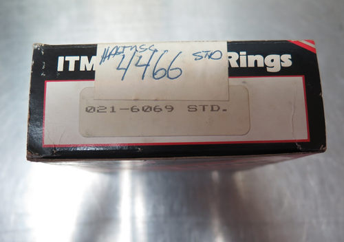 ITM Engine Components 021-6069 STD Piston Ring Set 4 PCS (O2-A-4) - Picture 2 of 2