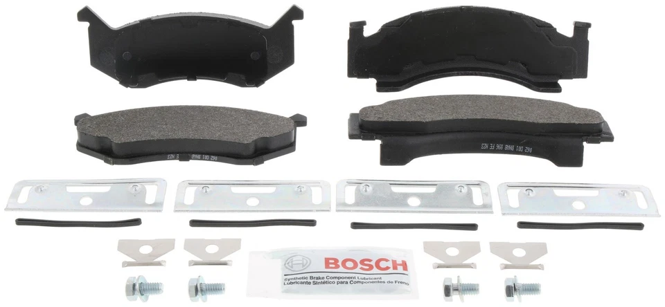 Pastillas de freno semimetálicas con herrajes delanteras 1985 para Dodge D350 Bosch 1984-1993 Foto 4 de 4