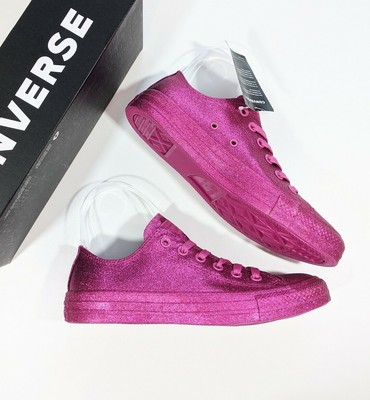 converse ct ox red glitter