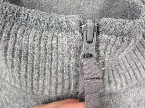 Vintage American Eagle Sweatshirt Mens Extra Large XL Gray AE77 Lambswool Stripe - Picture 6 of 15