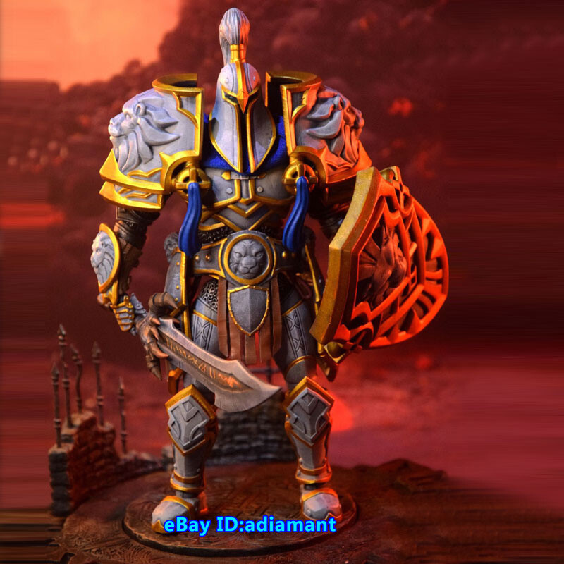 World of Warcraft King of Stormwind Footman Action Figures Painted