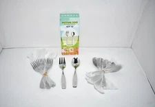 ANNOVA Children's Flatware Set - Stainless Steel Safe Kids Utensils - 12 Forks &