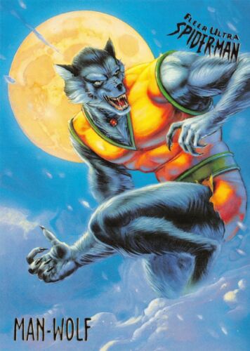 MAN-WOLF / Marvel's Spider-Man Fleer Ultra 1995 BASE Trading Card #36 - Picture 1 of 2