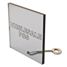 Kitchen Plastic Upstand Perspex® Splashback 3mm x 2400mm x 500mm 100+ Colours