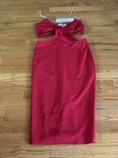 Almost Famous Cutout Red Dress NWT Junior Size Medium