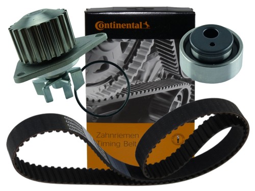 CONTI Zahnriemen +Rolle Wasserpumpe PEUGEOT 106 205 206 306 307 PARTNER 1.3 1.4  - Bild 1 von 8