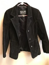 Women’s X&t Zeeshi Leather Jacket Size Xs