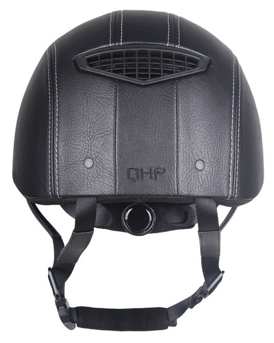 QHP Reithelm Spartan 53-54 cm schwarz, Sturz Helm Reitkappe Kinderreithelm, neu - Bild 3 von 4