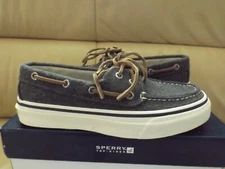 Sperry Top-Sider Bahama Gray Wool Men's Size 7 Boat Sneaker Style# 0224428 NEW