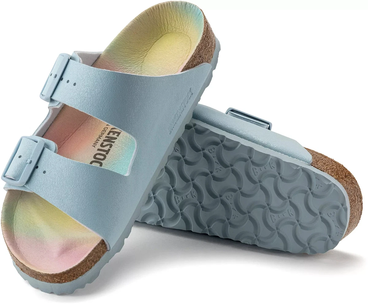 NWT Birkenstock Size 9 Womens Arizona Light Blue Sandals