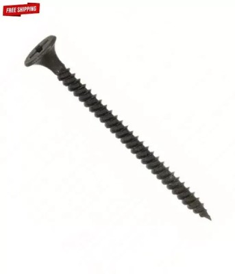 1-5/8'' Drywall Sheetrock Screws  (500 pack)  #6 Fine Thread  Bugle Head