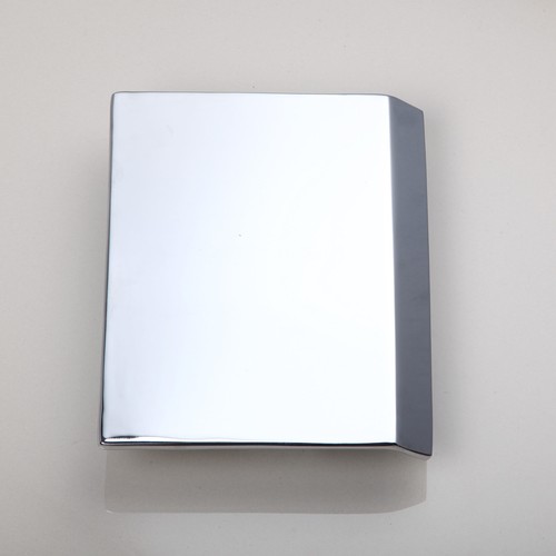 EUB Bathroom Faucet Spout Outlet Wall Mounted Waterfall Chrome Brass Single Hole - Picture 3 of 5