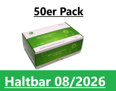 50 Green Spring Corona Schnelltest Antigen Speicheltest BfArM gelistet Covid 19