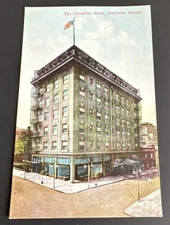 Postcard: THE CORNELIUS HOTEL ~~ Portland, Oregon 1915