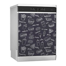Adesivo pellicola magnetica lavastoviglie lavastoviglie fast food modello