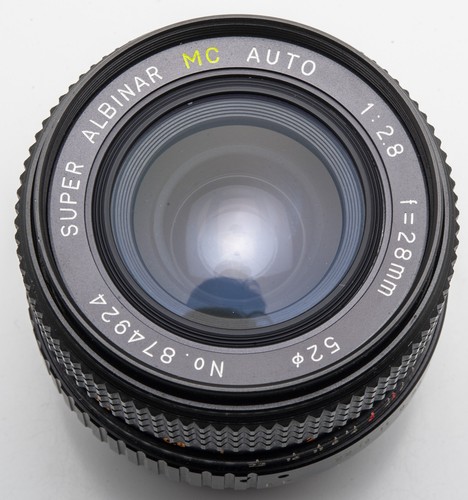 Super Albinar MC Auto 28mm 2.8 1:2.8 - Pentax PK