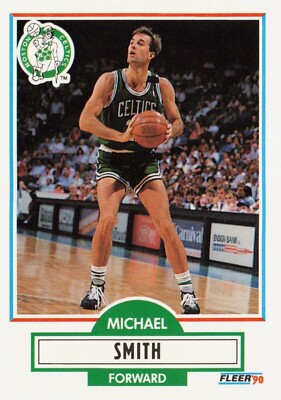  1991 Michael Smith Fleer U-10 Basketball Sports Trading Card 